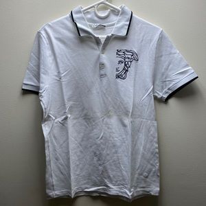 Versace Men’s Medusa Head Polo Shirt *READ DESCRIPTION*